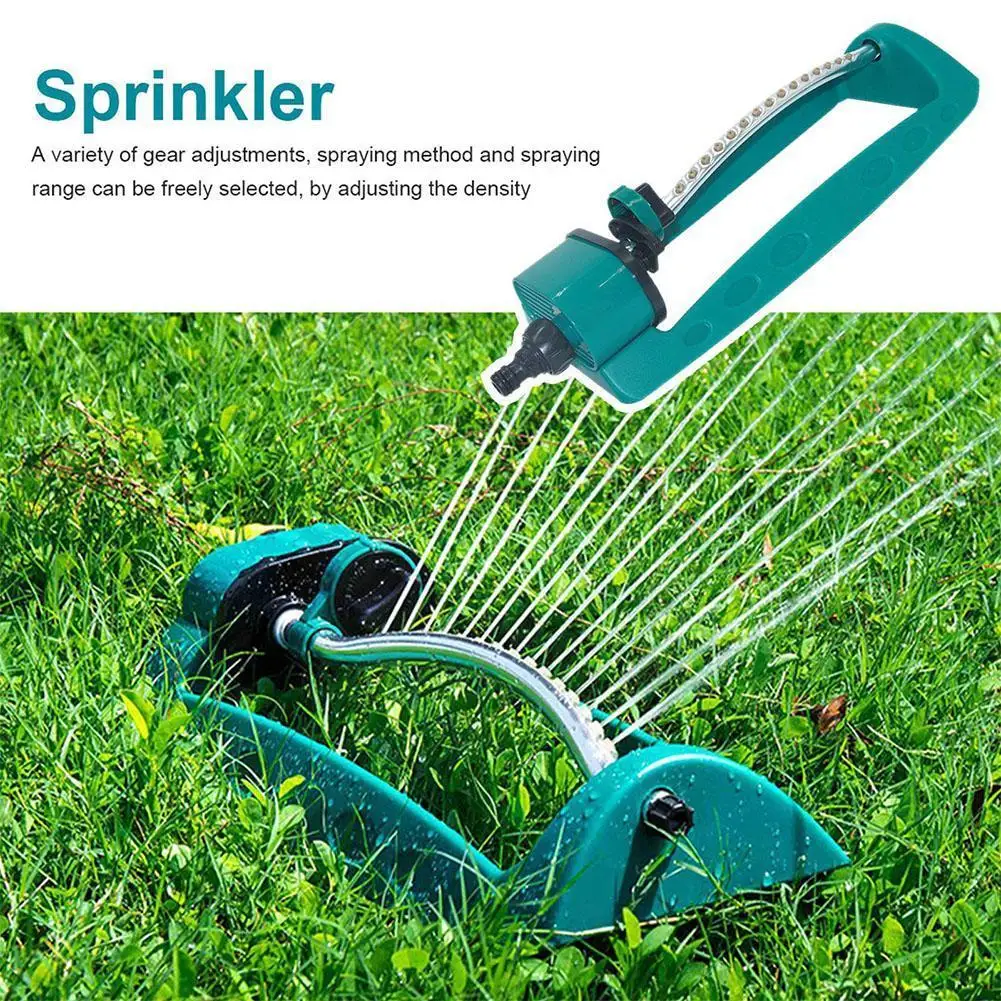 

Garden Sprinkler Automatic Water Spray Nozzle 120° Rotation Swing For Lawn Agriculture Roof Cooling Watering Irrigation Sys W8H9