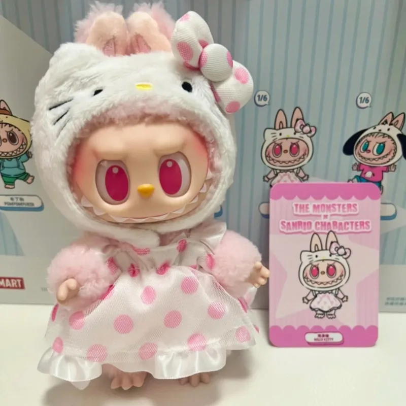 Фото POP MART SANRIO CHARACTERS LABUBU THE MONSTERS: Виниловая плюшевая игрушка-сюрприз (Blind Box) – Милый домашний декор, коллекционная игрушка для повседневной коллекции №1
