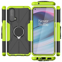 shockproof case for oneplus nord ce 5g armor silicone finger ring bracket magnetic back cover for one plus nord ce bumper funda