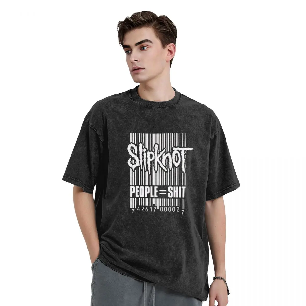 Футболка в стиле ретро Like-Slipknot мужская модная готическая футболка крутая