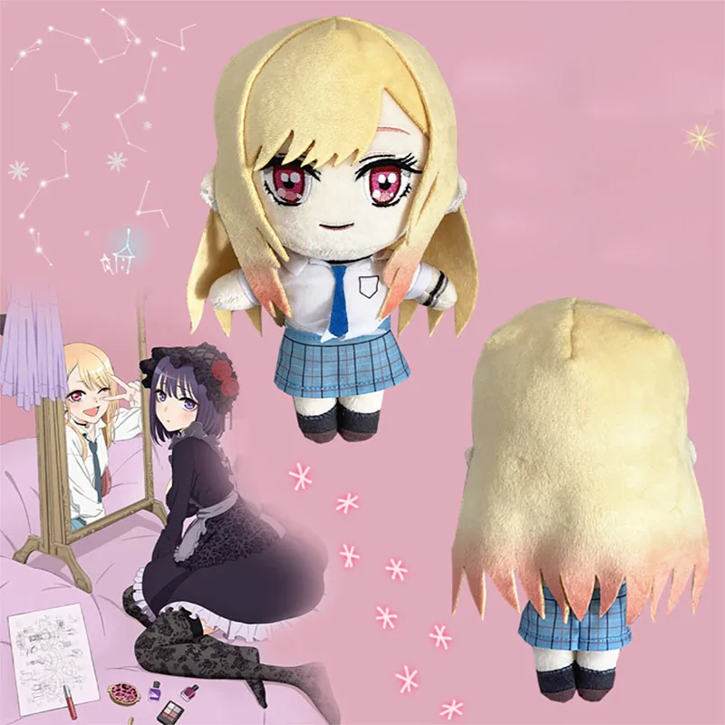 

Anime My Dress Up Darling Plush Dolls Cute Plush Soft Marin Kitagawa Cosplay Cartoon Height Accessories Sayu Doll Toys 20cm