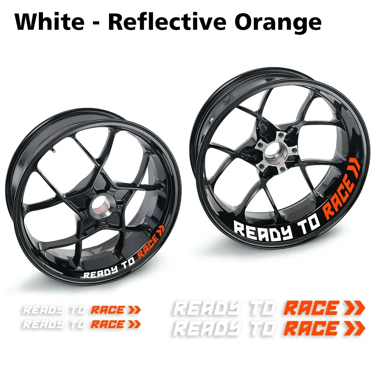 Светоотражающие наклейки на колеса мотоцикла, наклейки на ступицу для KTM Ready To Race R2R Super Adventure Duke 690 790 890 Rc1290 390 1190 Rc8