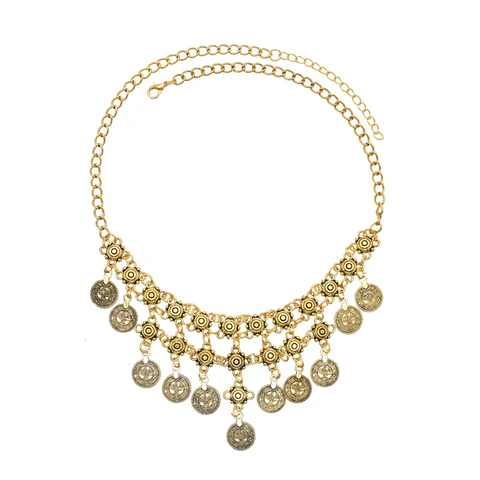 Женское винтажное ожерелье Feminina