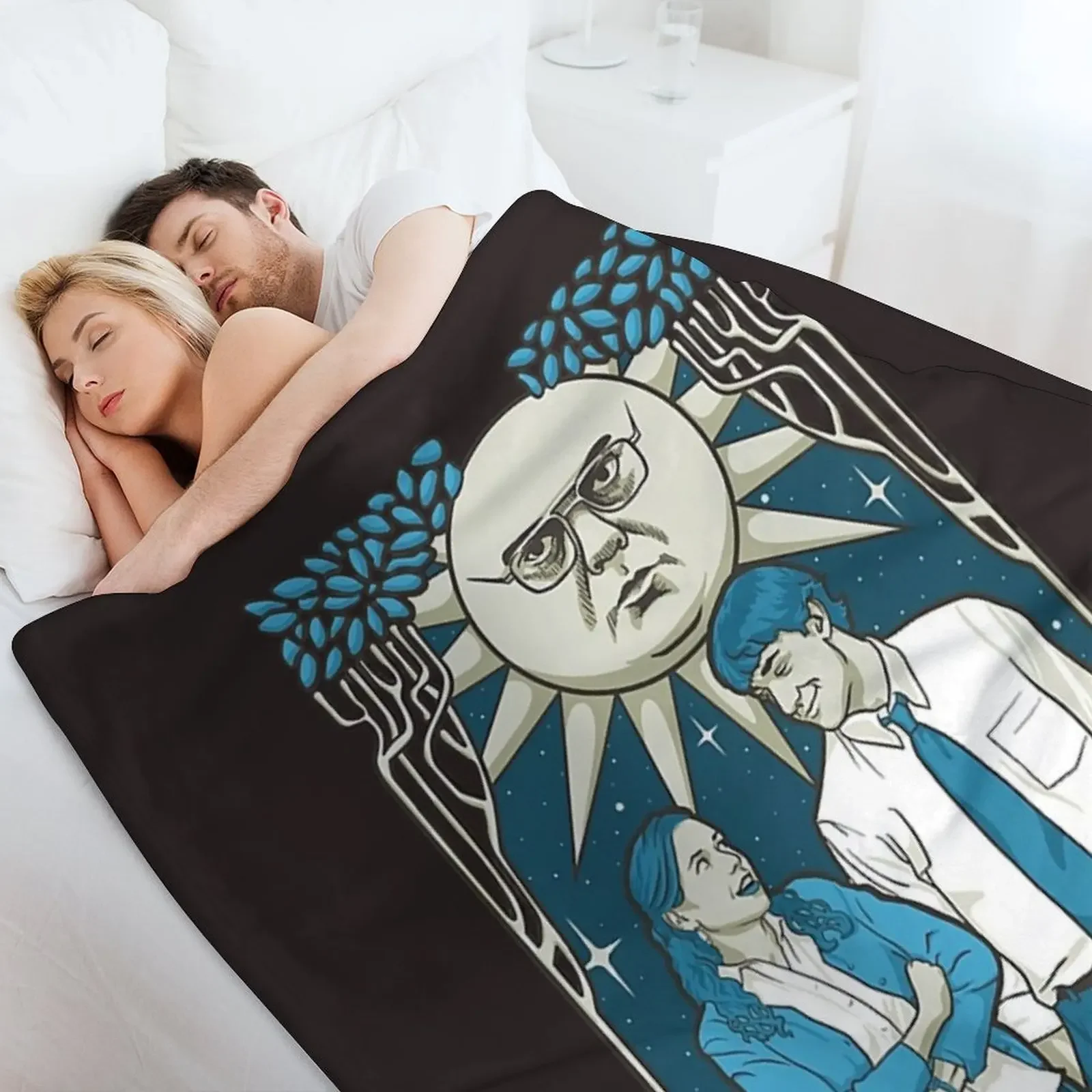 Одеяло для офиса Пам и Джима любителей карт Таро