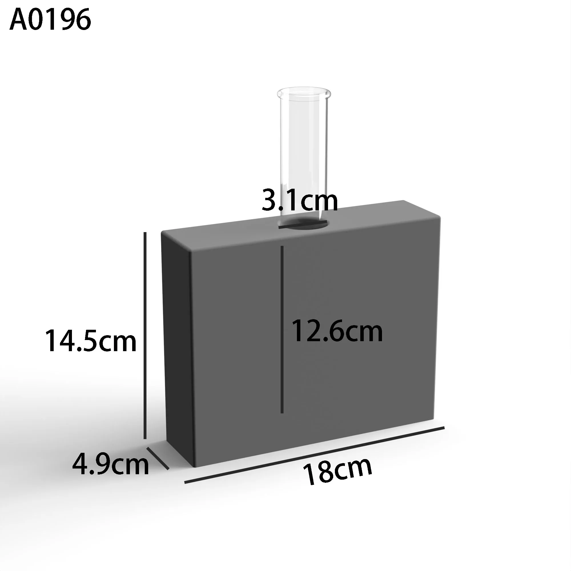 Силиконовая форма для бетона гидропонного завода Геометрическая ваза цветочный