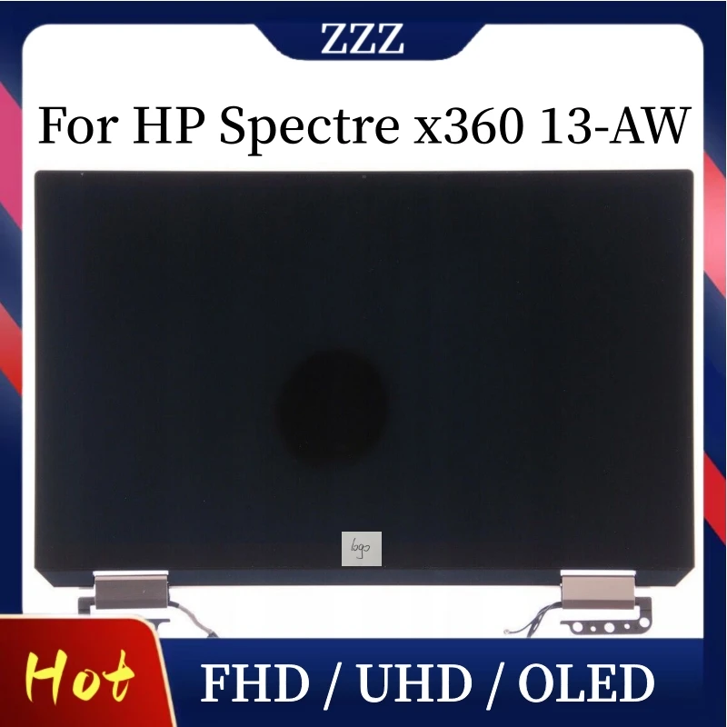 

13.3" FHD UHD OLED For HP Spectre X360 13-AW TPN-Q225 LCD Touch Screen Full Replacement Assembly L75192-001 L72403-001