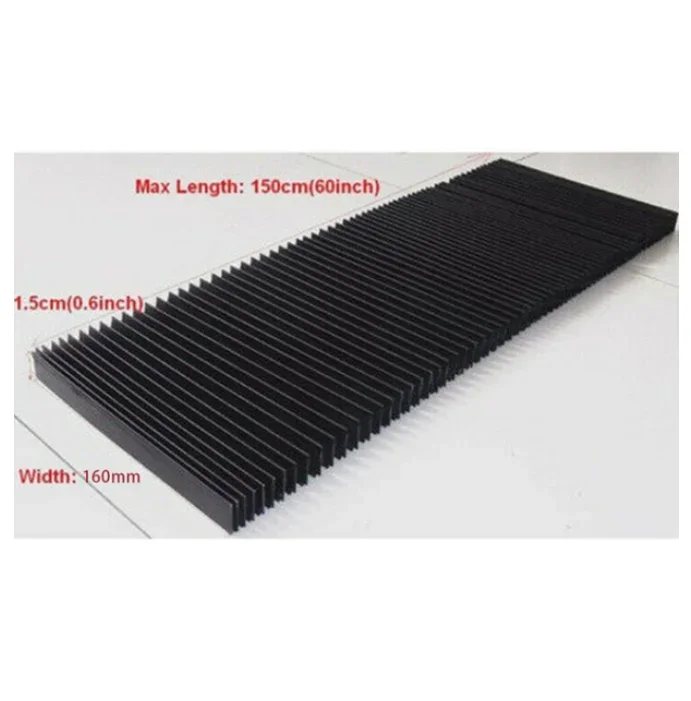 

Гибкая пылезащитная крышка для фрезерного станка 1,5 м * 15 мм