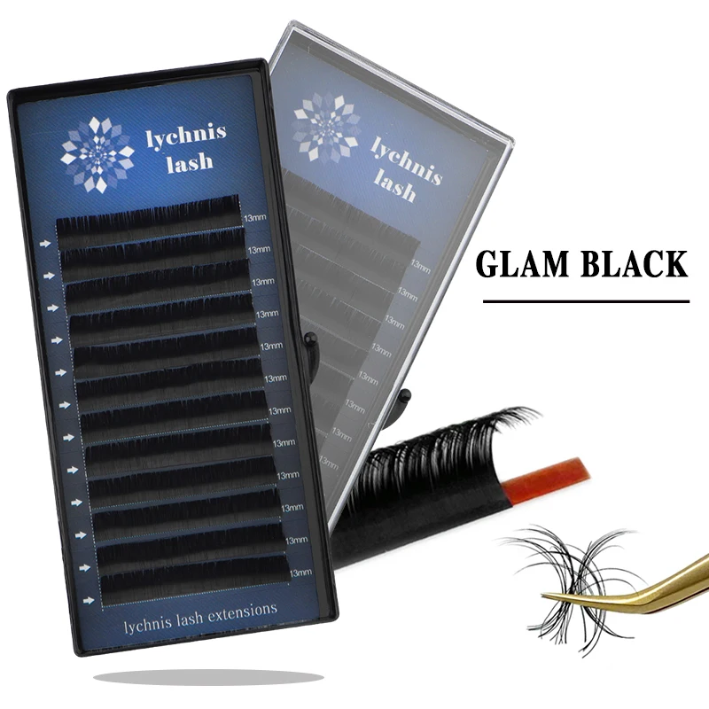 

Lychnis High Quality False Eyelash Extension Mink Lndividual Silk Eyelash Further All Size Lndividual Wholesale