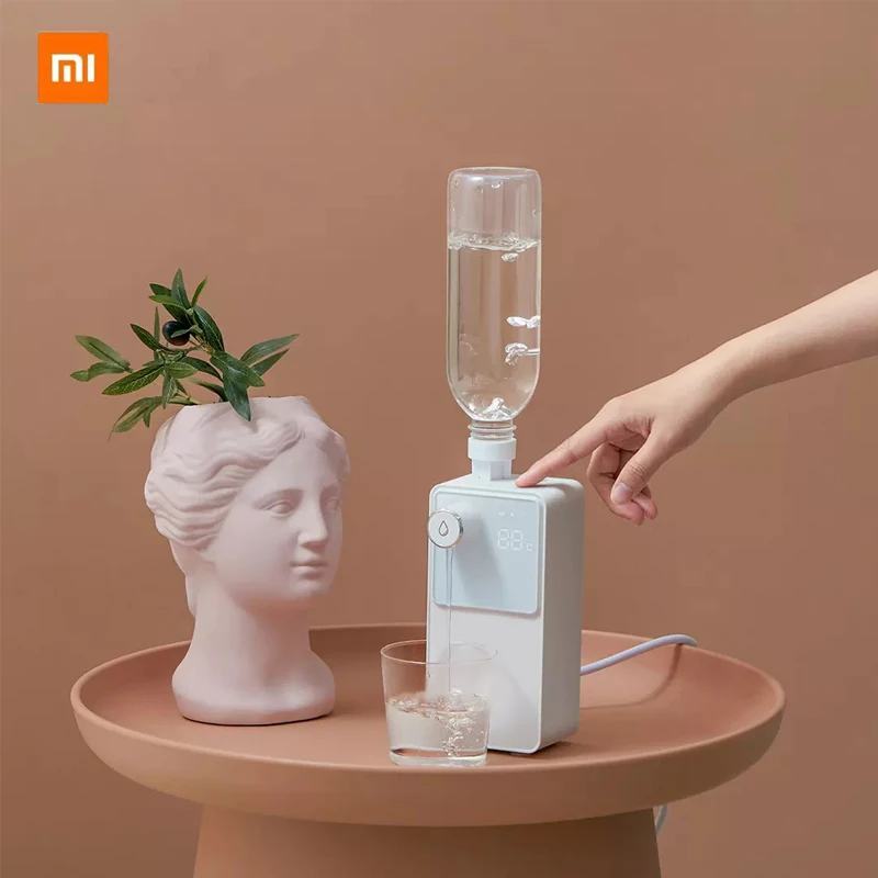

Диспенсер для воды Xiaomi, портативный настольный мини-аппарат для горячей и мгновенной подачи воды с контролем температуры, для дома