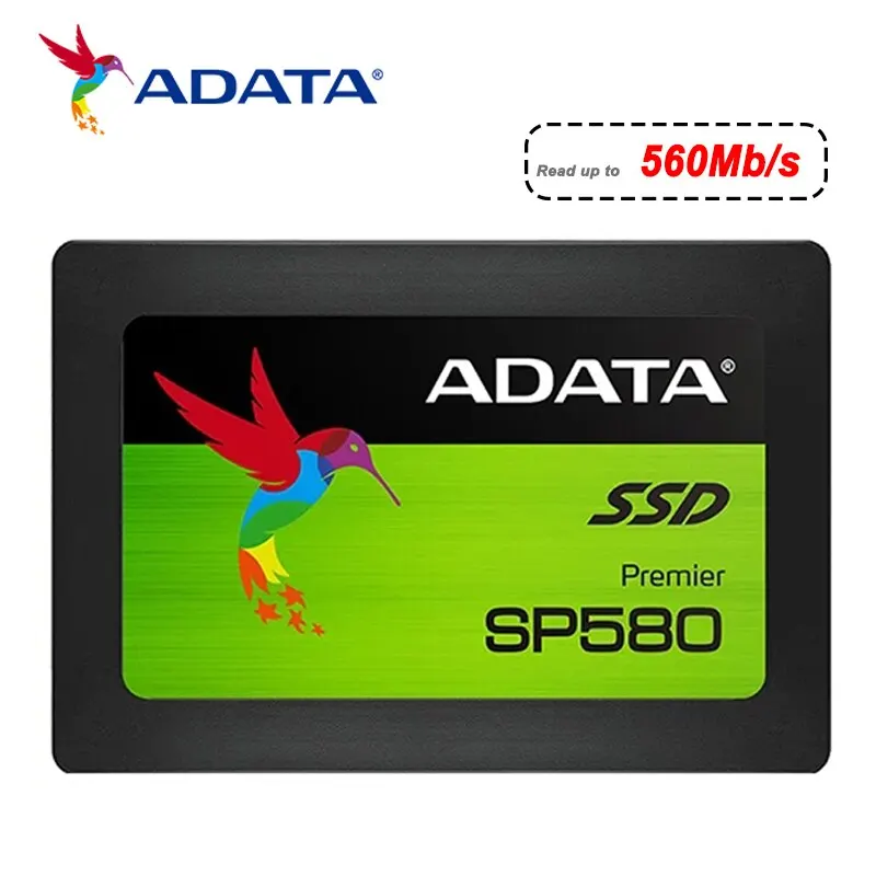 ADATA SATA SSD 120 ГБ 240 ГБ 480 ГБ 960 ГБ 2,5 дюйма SATA 3 Внутренний твердотельный диск HDD жесткий диск HD SSD для ноутбука ПК
