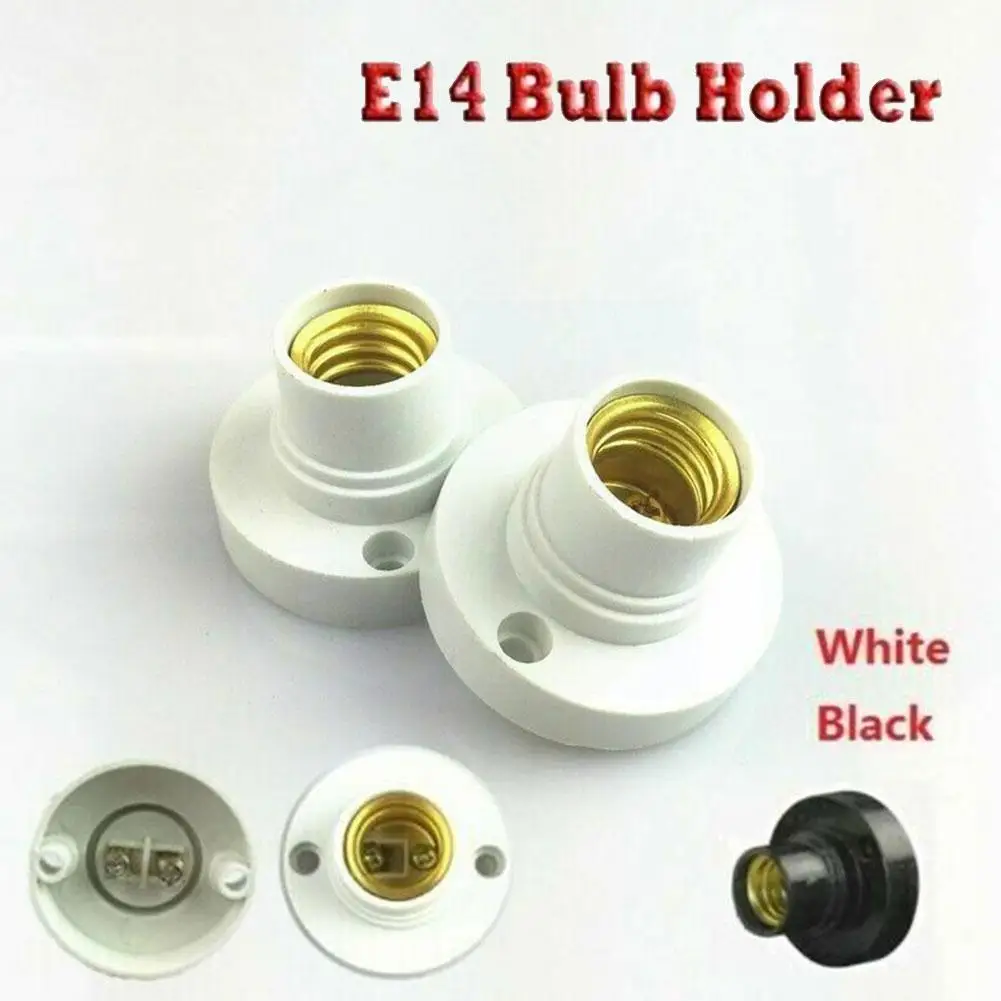 

New Screw Lamp Base E14 Lamp Holder Socke Base Light E14 Socket Bulb Adapter Holder A0b6