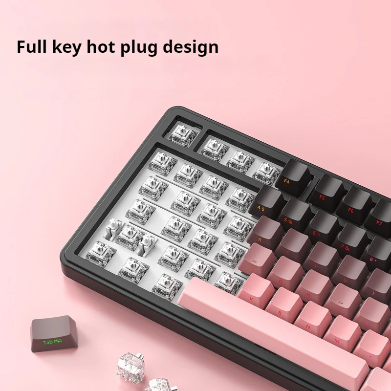 Механическая клавиатура Attack Shark X85 RGB трехрежимная беспроводная Bluetooth с