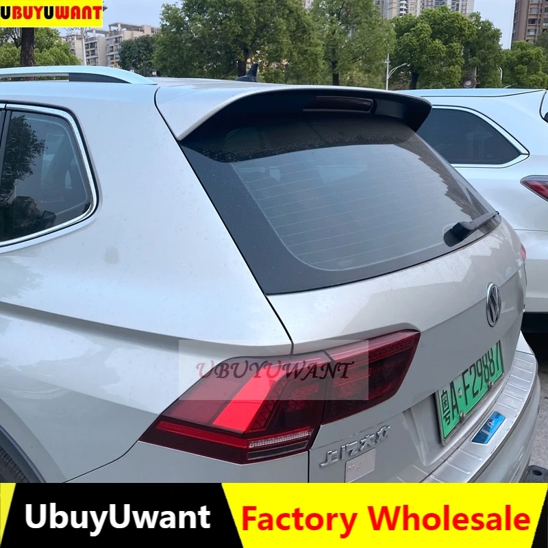 

UBUYUWANT For Volkswag NEW Tiguan ABS Spoiler Car Tail Wing Decoration Rear Trunk Wing Spoiler 2017 2018 2019 2020 2021