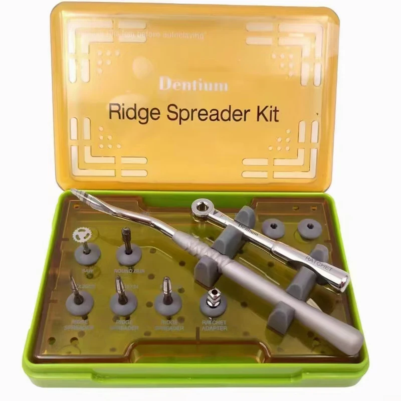 Dentium implant abutments/Ridge Spreader Kit/dental implant titanium tool box