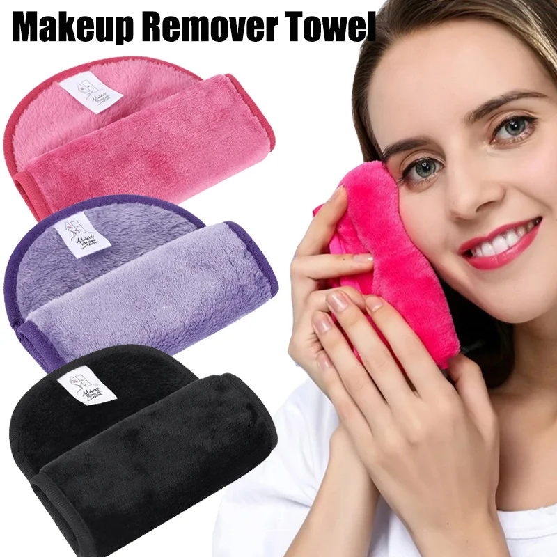 

1Pcs Reusable Face Cleaning Towel Microfiber Soft Makeup Remover Pads No Need Cleaning Oil Cleaner Women Beauty Skin Care Tools