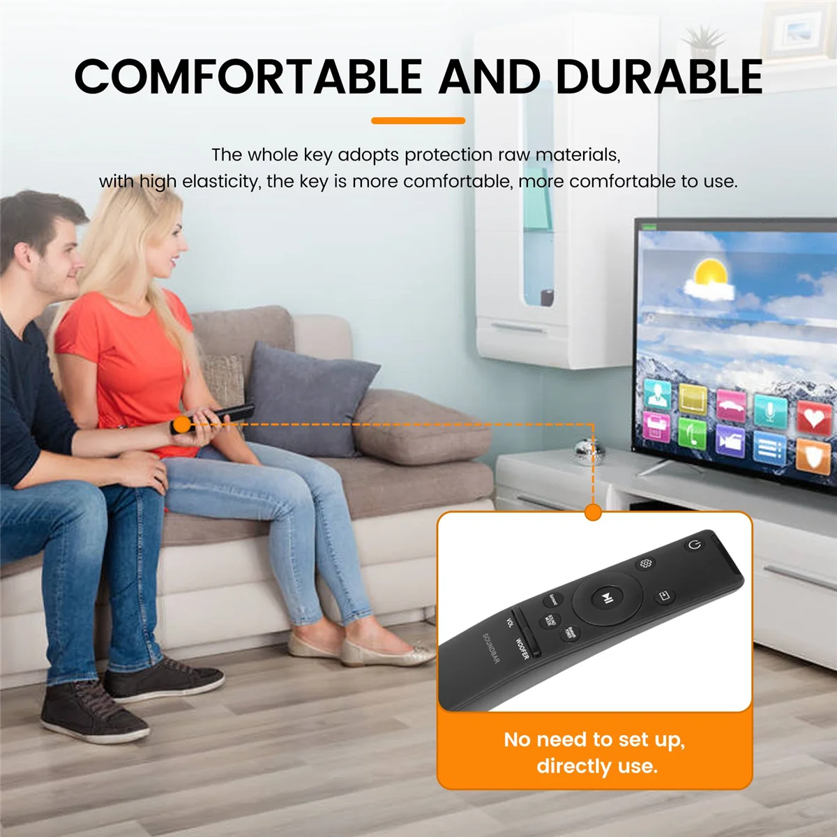 Пульт дистанционного управления для звуковой панели Samsung HW-M450 HW-M4500 HW-M4501 HW-M550 HW-M370