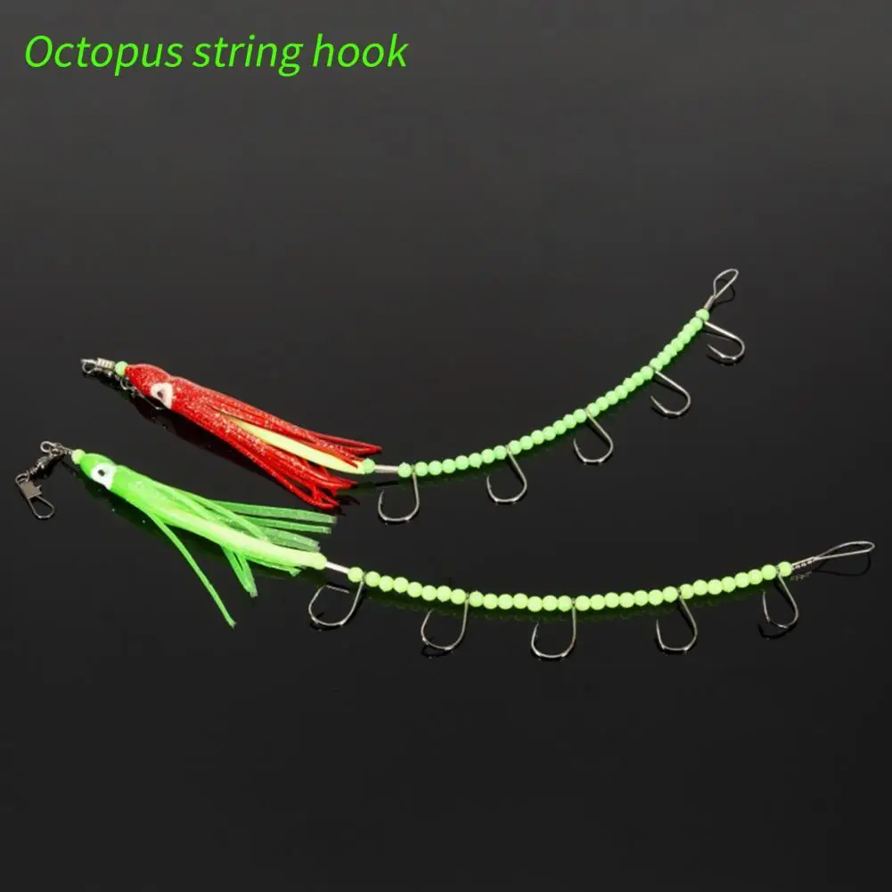 

Easy to Install Fishing Accessories Reusable Octopus Fishing Bait for Outdoor