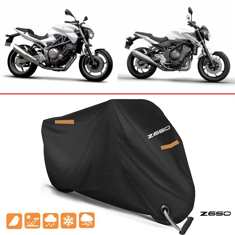 

2016-2021 For KAWASAKI Z650 Z 650 2020 2019 2018 2017 Motorcycle Cover Outdoor Waterproof Uv Protector Dustproof Rain Covers