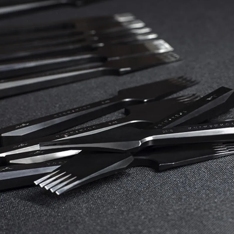 YORKSHINE Французский стиль метод нарезки кожи штамповочный коготь 2 7/3 0/3 38/3 85 мм SKD11