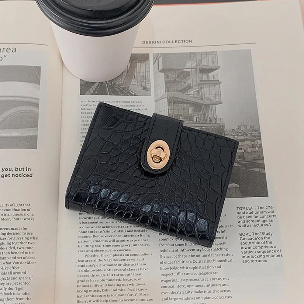 Bolsa Feminina Women Business Card Holder PU Leather Credit Zipper Pocket Unisex Card Case Zipper Coin Purse Carteras 2023 New