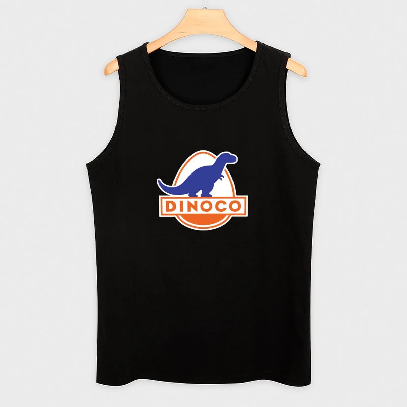 Dinoco (Cars) Майка для мужчин Футболка фитнеса