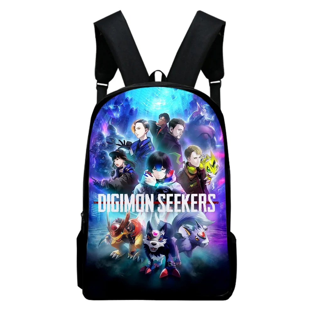 Рюкзак Digimon Adventure Anime Seekers школьная сумка для взрослых и детей рюкзак унисекс сумки