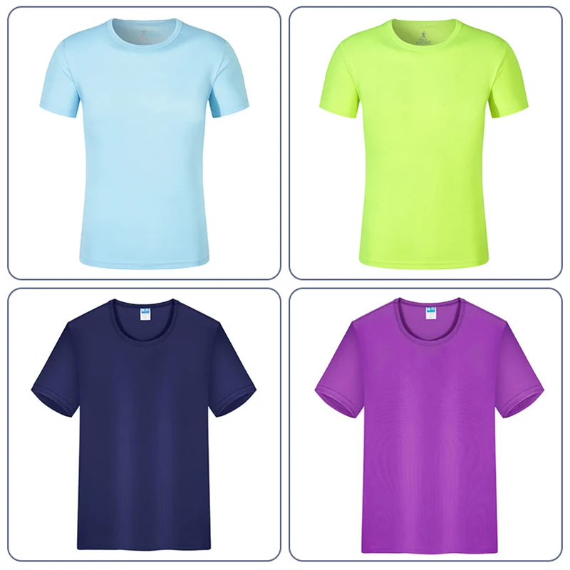 Футболки на заказ быстросохнущие футболки с принтом спереди и сзади для мужчин