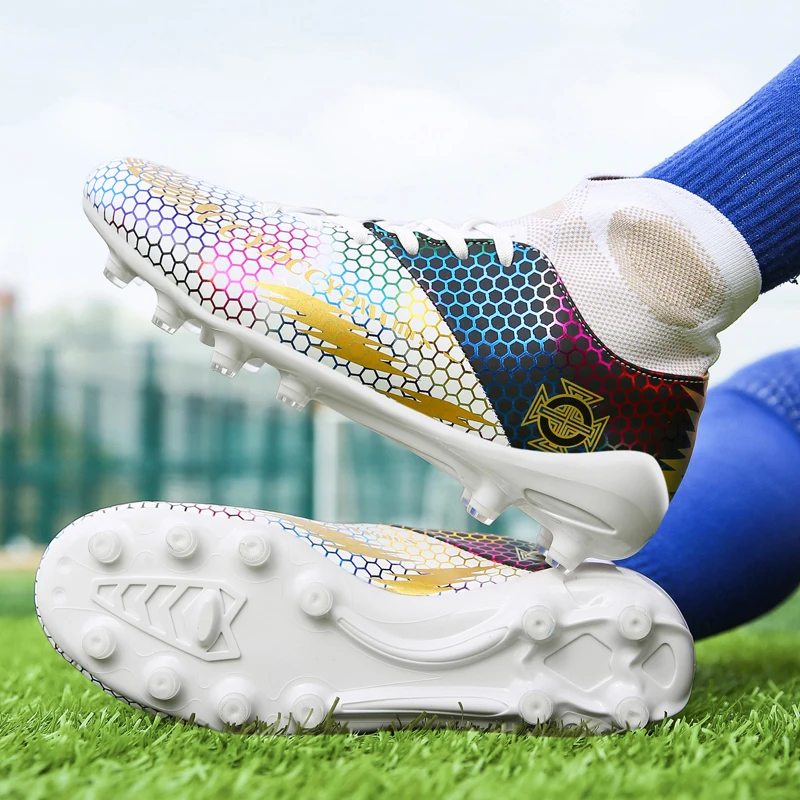 

Профессиональная футбольная обувь TF/AG, мужские Дышащие футбольные бутсы, детские кроссовки, мужские клипсы, футбольная обувь