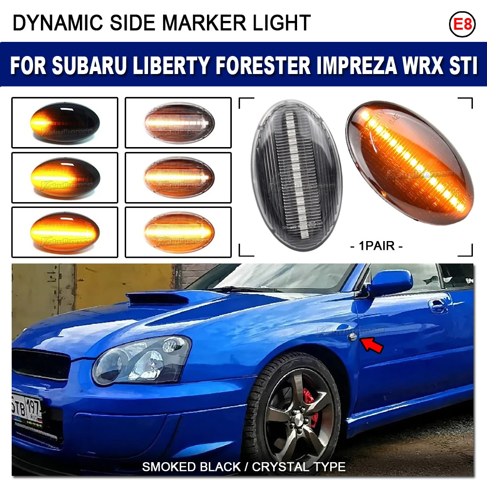 2 шт. задние фонари для Subaru Liberty Forester Impreza Wrx Sti 2002-2007