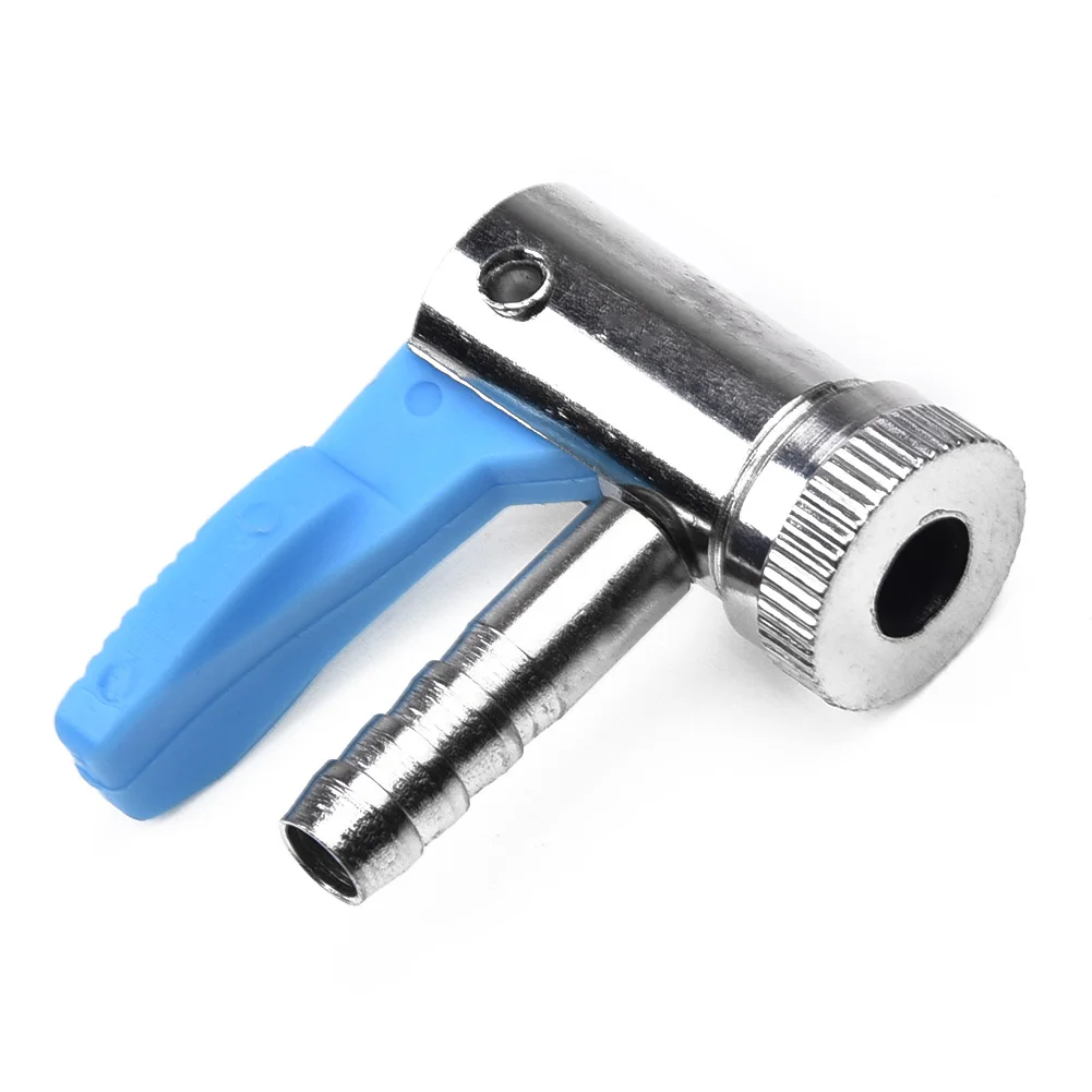 

Tools Inflator Valve Connector Tyre 1pc 6/8mm Adapter Auto Bicycles Car Chrome +Blue Chuck Equipment Motorbike
