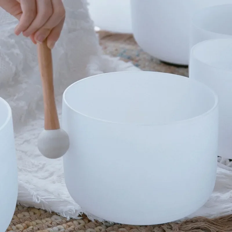 Набор хрустальных Поющая чаши для йоги, медитации, профессиональные ...