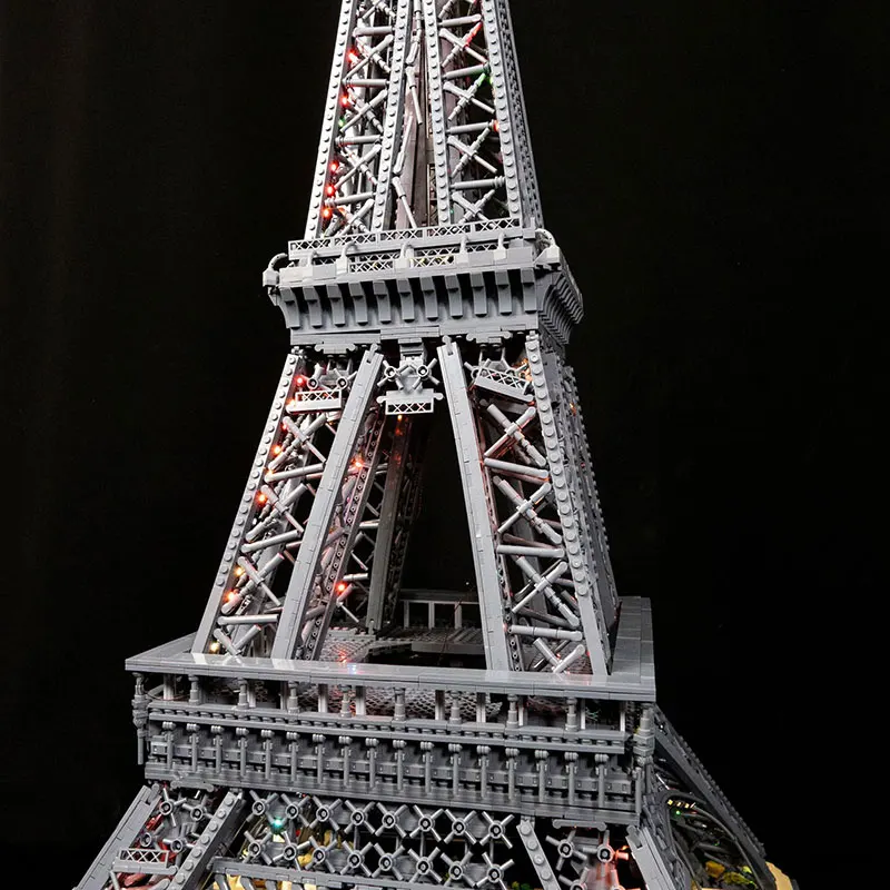 Фото Комплект светодиодных ламп для LEGO Eiffel Tower 10307, набор аксессуаров для конструктора, игрушки для самостоятельной сборки, рождественский подарок (модель в комплект не входит) №5