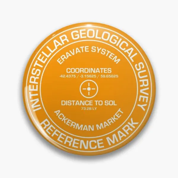 Межзвездный маркер для геологического исследования мягкая кнопка булавка