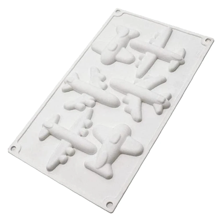 

1 шт., силиконовая форма для выпечки, 6 ячеек