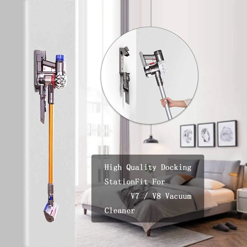 1 настенный кронштейн с 4 предфильтрами для пылесосов Dyson серии V7 V8
