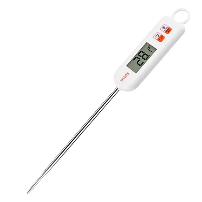 

Термометр для приготовления мяса, цифровой термометр для мгновенного считывания еды для кухни, приготовления еды, барбекю, кофе, искусствен...