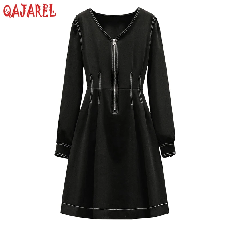 

Женское винтажное платье миди, черное облегающее платье с длинным рукавом, V-образным вырезом, в стиле Хепберн, элегантное платье для выпускного вечера, Осень-зима 2023