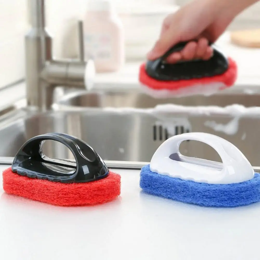 

Cleaning Sponge Great 5 Colors Long Service Life Kitchen Cleaning Sponge Brush for Home Sponge Brush Sponge Brush