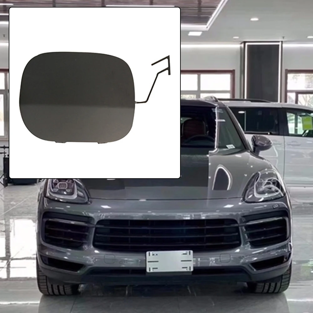 

1PC Left Side Front Bumper Tow Hook Eye Cap Cover For Porsche For Cayenne 2019-2020 LH Car Accessories