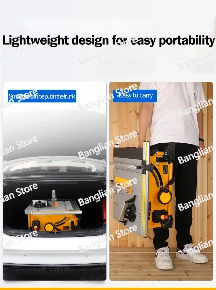 Высокоэффективная настольная пила плотницкая деревянный рабочий стол три в