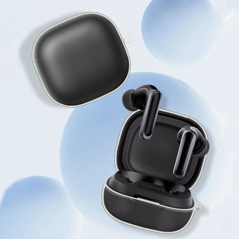 Противоскользящий чехол для наушников P40i кожаный с защитой от царапин