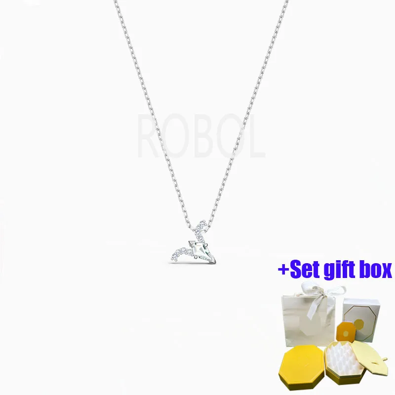 

Fashionable and charming Aries studded collarbone chain jewelry necklace suitable for beautiful women to wear, free shipping