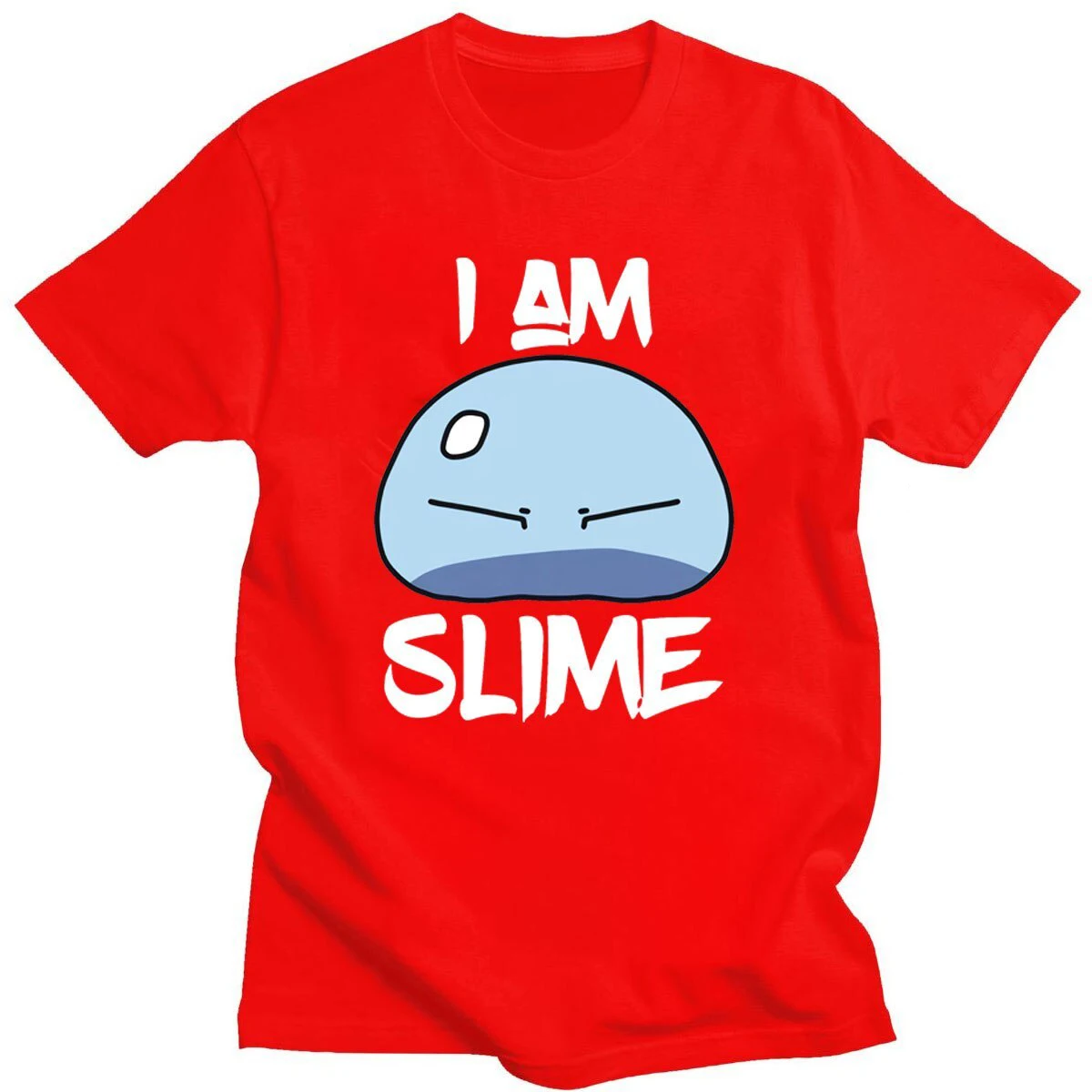 

That Time I Got Reincarnated As A Slime T-Shirts Anime Print Men Women Fashion Oversized T Shirt Pure Cotton Harajuku Tees Tops