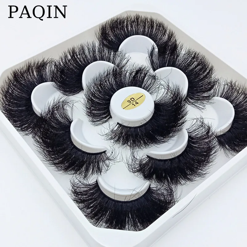 

New 5Pairs 15-25mm 3D Mink Lashes Wholesales Natural False Eyelashes,Extension eyelashes wholesale bulk