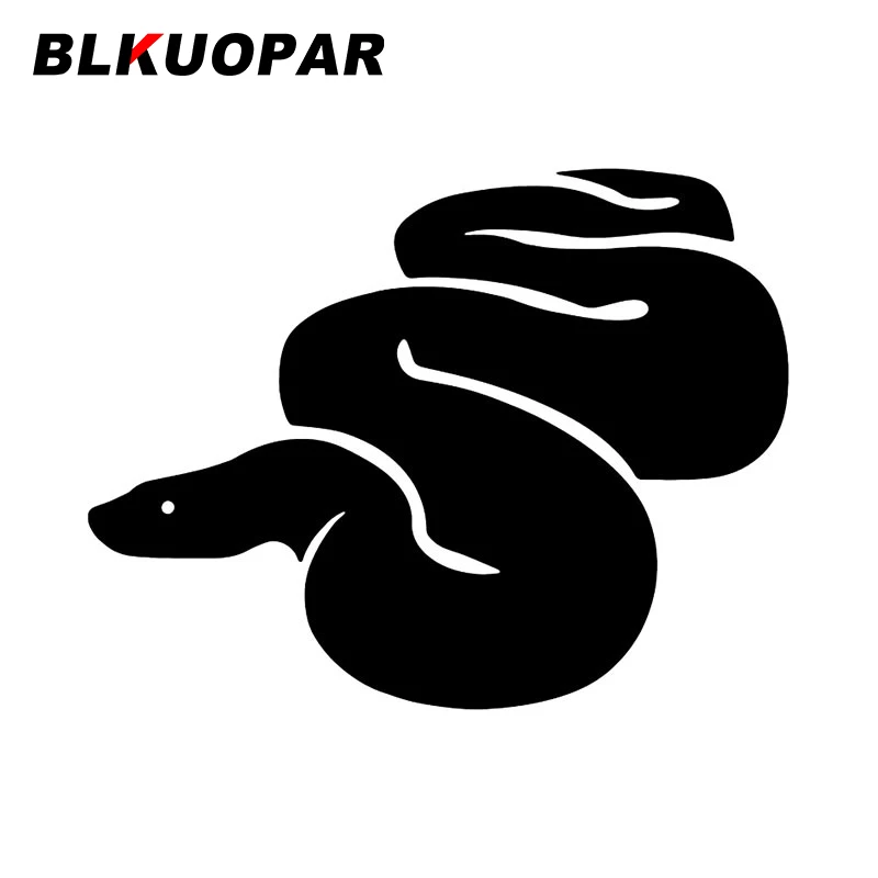 

BLKUOPAR Snake Personality Sunscreen Decal Windshield Car Stickers Refrigerator Decoration Scratch-Proof Surfboard Motorcycle