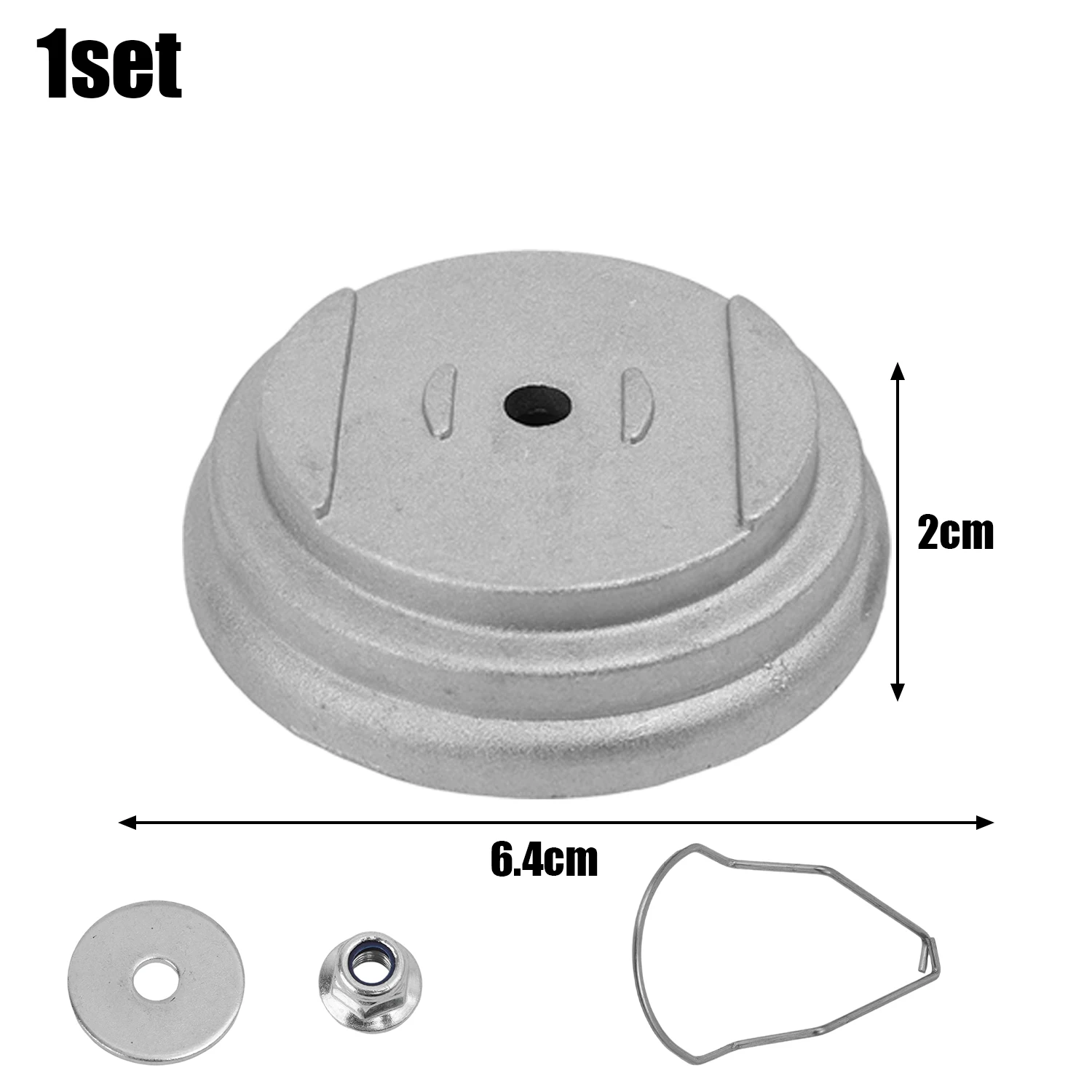 

Основание лезвия для триммера из стали 15 см