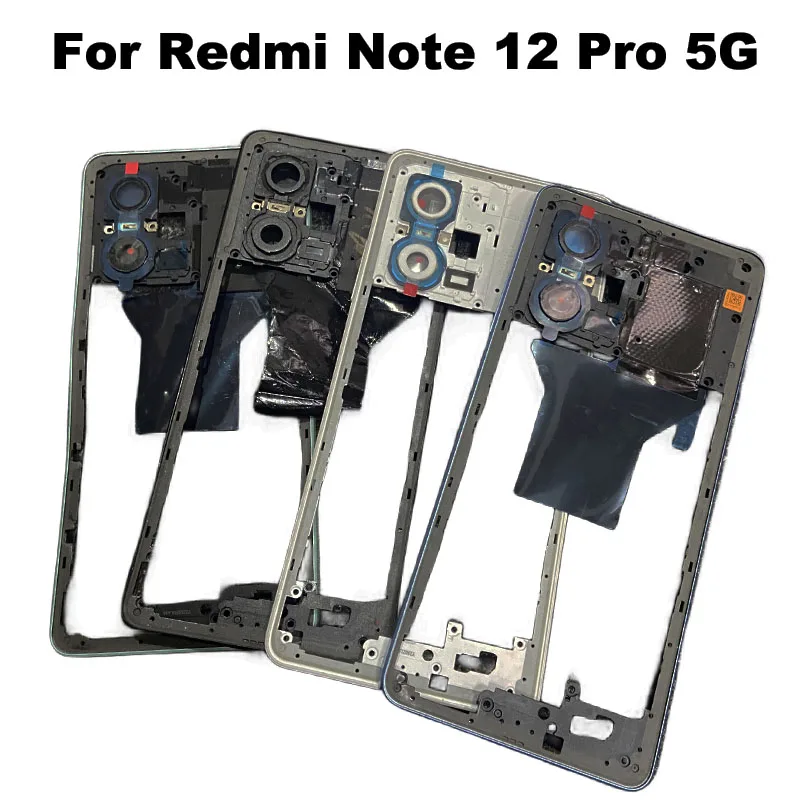 Для Xiaomi Redmi Note 12 PRO 5G средняя рамка ЖК-экран передняя корпус замена пластины шасси