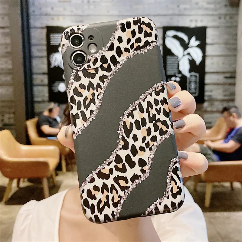 Фото Чехол с леопардовым принтом для Huawei P30 P40 P20 Lite Pro P Smart Z Plus 2019 2018 S, силиконовый чехол с рисунком животных №4