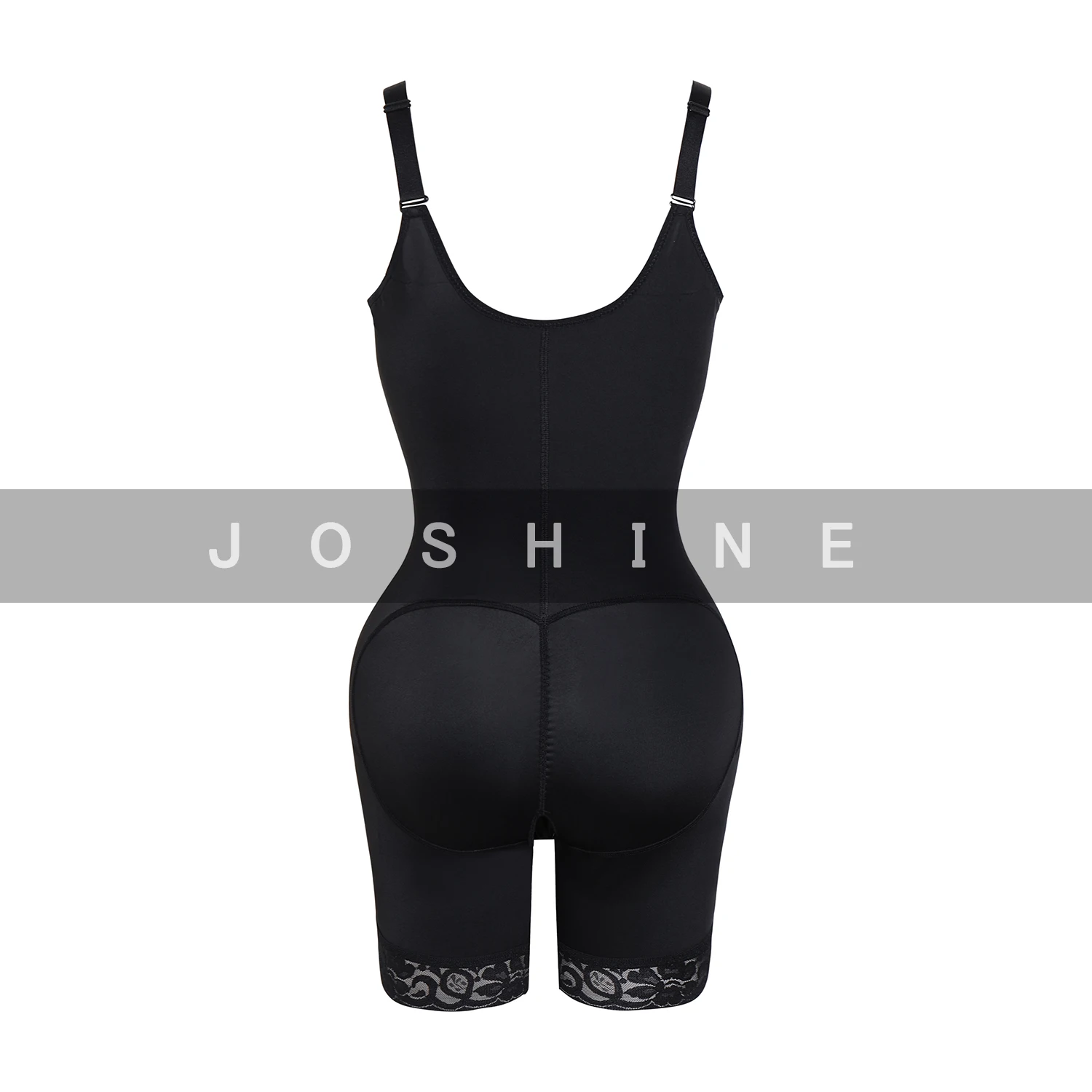 Shapewear Fajas Reductoras Y Modeladoras Para Mujeresgaine Amincissante Bodysuit Invisible Booty Shaper Mid Length Slimming Lace