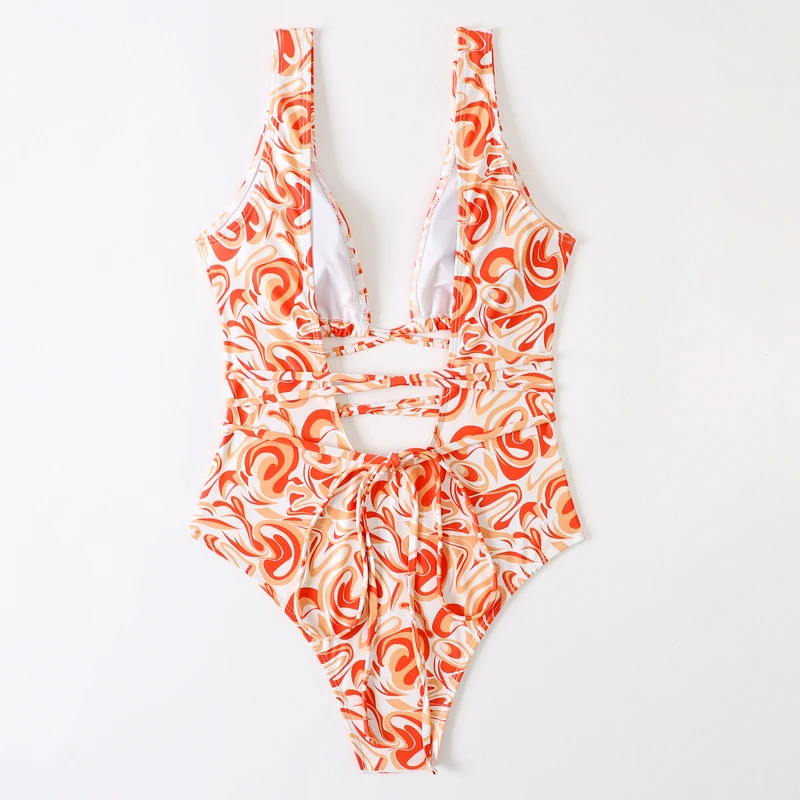 2022 сексуальные женские слитные купальники спортивный Монокини пуш-ап купальные